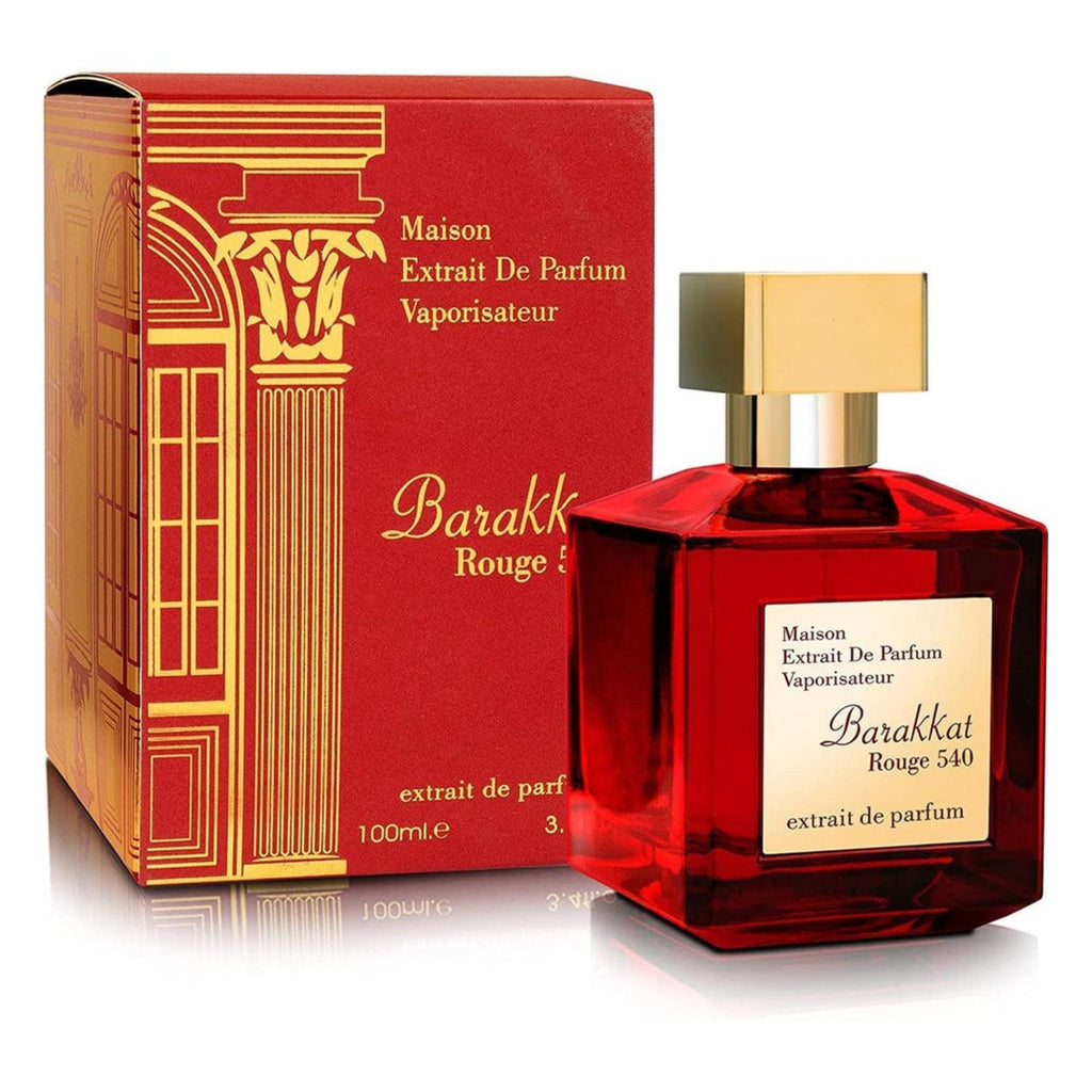 Barakkat Rouge 540 flacon et boîte