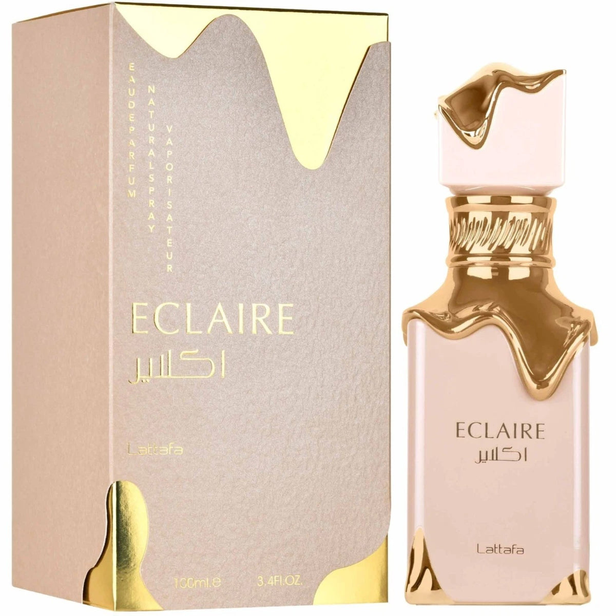 Lattafa Eclaire flacon et boîte